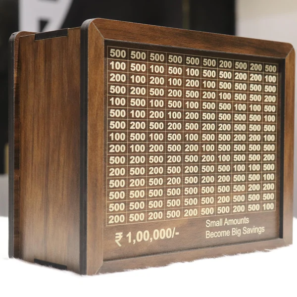 Wooden Money Saving Bank