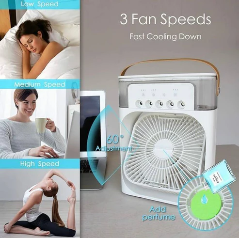 Portable Fan Cooling Mini Air Conditioner Water Air Coole